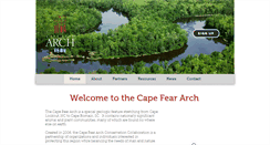 Desktop Screenshot of capefeararch.org